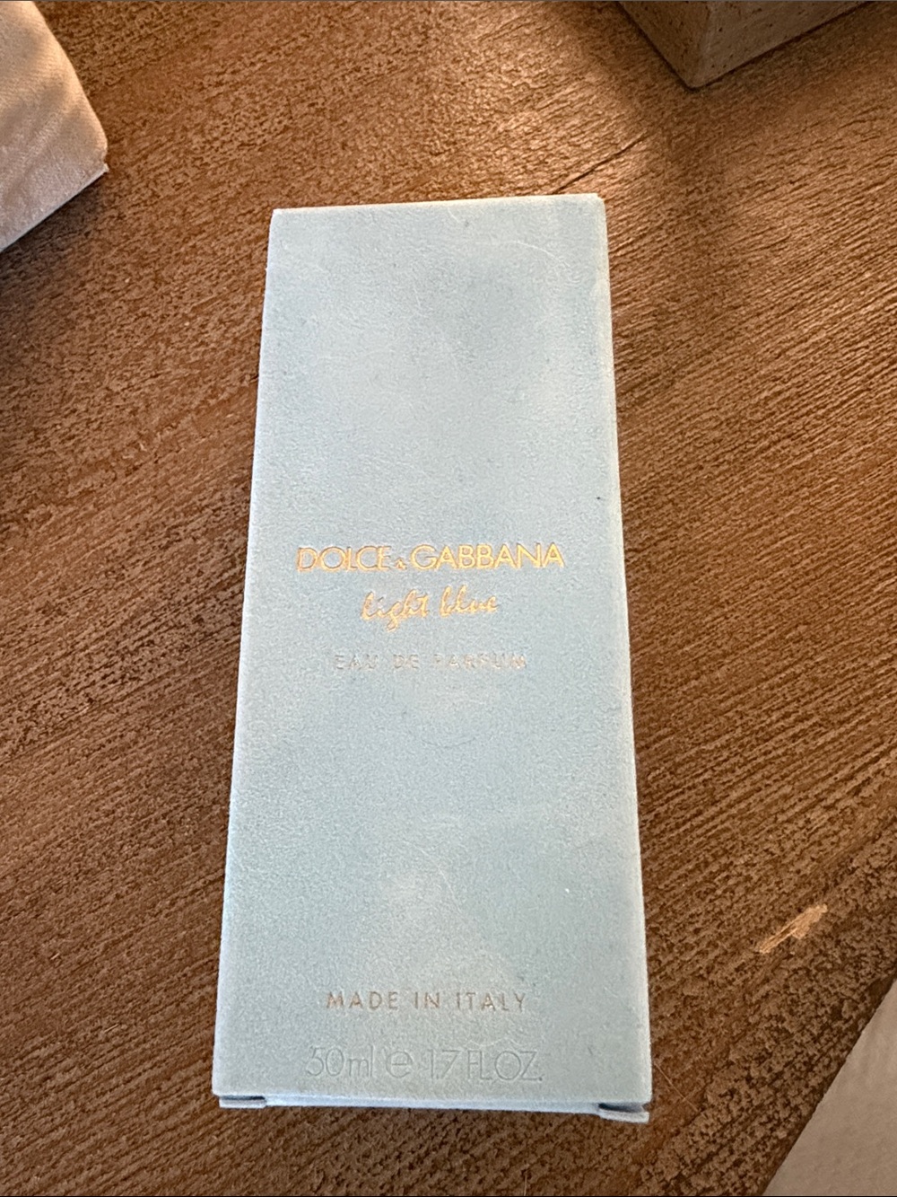 Dolce & Gabbana Light Blue Velvet Box - Blue eau de perfume